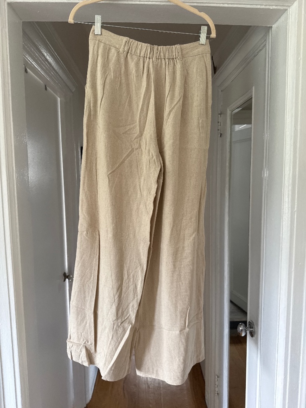 Max studio wide leg linen pants